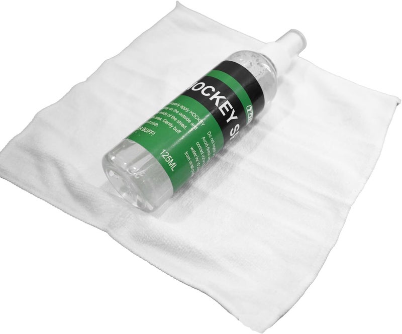 TronX Spit Anti-Fog Mask Defogger Hockey Helmet Visor/Shield Spray with Chamois, Goggles, Masks - 4.25 oz - Image 2